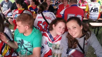 Sraz hokejových fanoušků