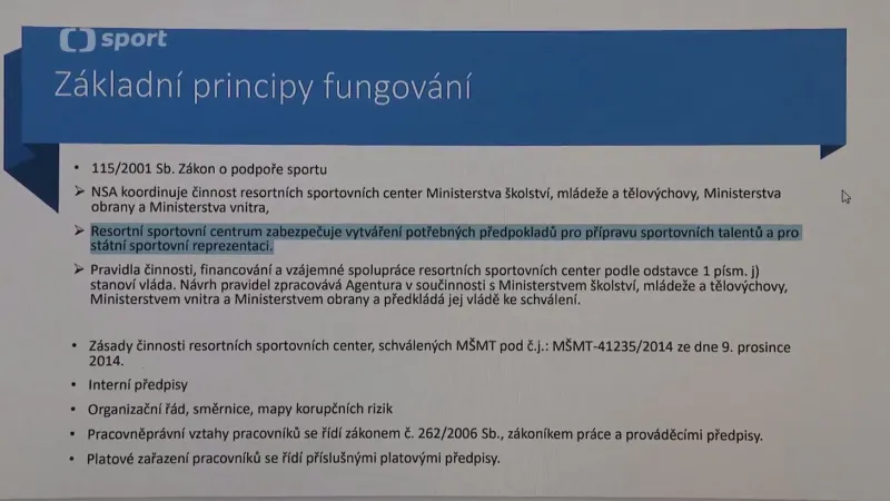 Základní principy fungování (Olymp CS MV)