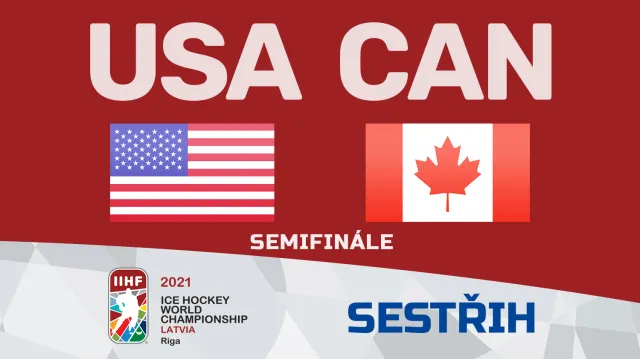 Sestřih utkání USA – Kanada