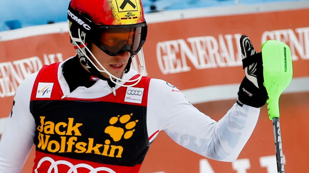 Rakouský lyžař Marcel Hirscher