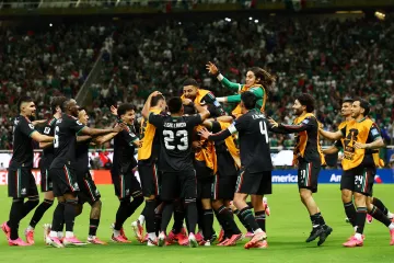 Radost mexických fotbalistů