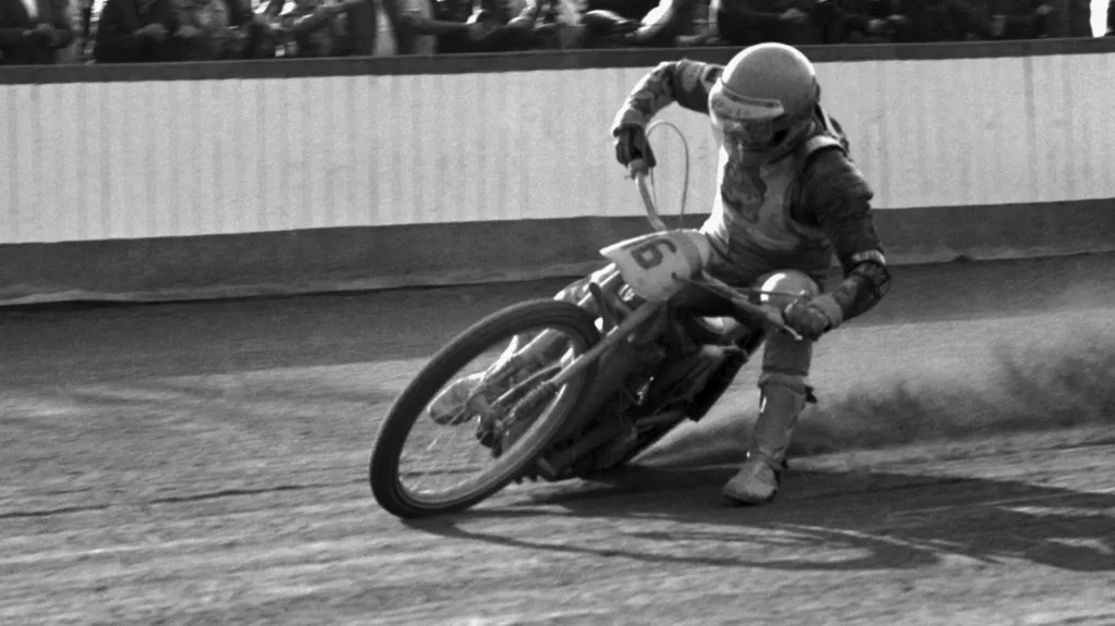 Jiří Štancl během MS 1983 na dlouhé ploché dráze