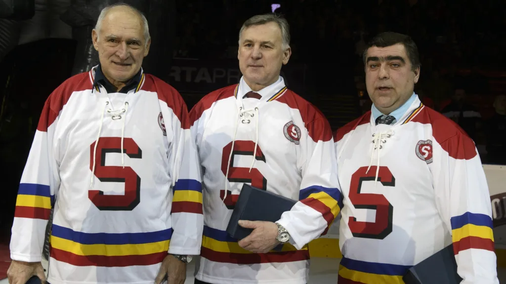 Zleva: Stanislav Hajdušek, Rudolf Šindelář a Tomáš Jelínek