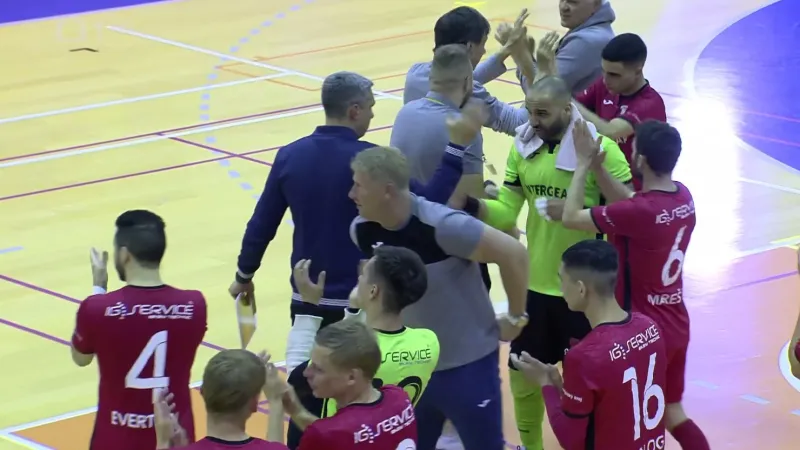 Futsalisté Chrudimi neměli v úvodním semifinále se Slavií problémy