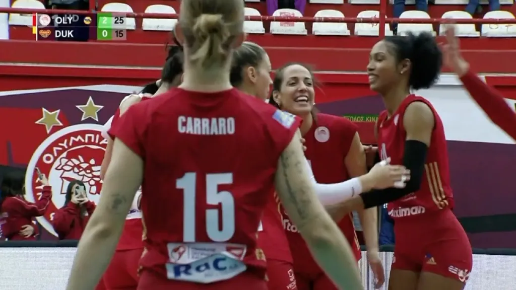 Volejbalistky Liberce proti Olympiakosu neuspěly