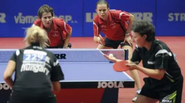Ženská čtyřhra na ME ve stolním tenisu