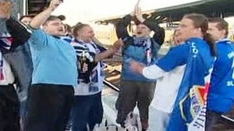 Fanoušci Baníku Ostrava