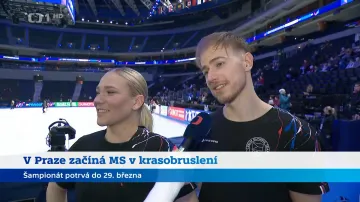 Natálie a Filip Taschlerovi hodnotí přípravu a cíle na MS v krasobruslení