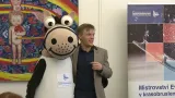 Krasobruslařský šampionát v Ostravě představil maskota Axela