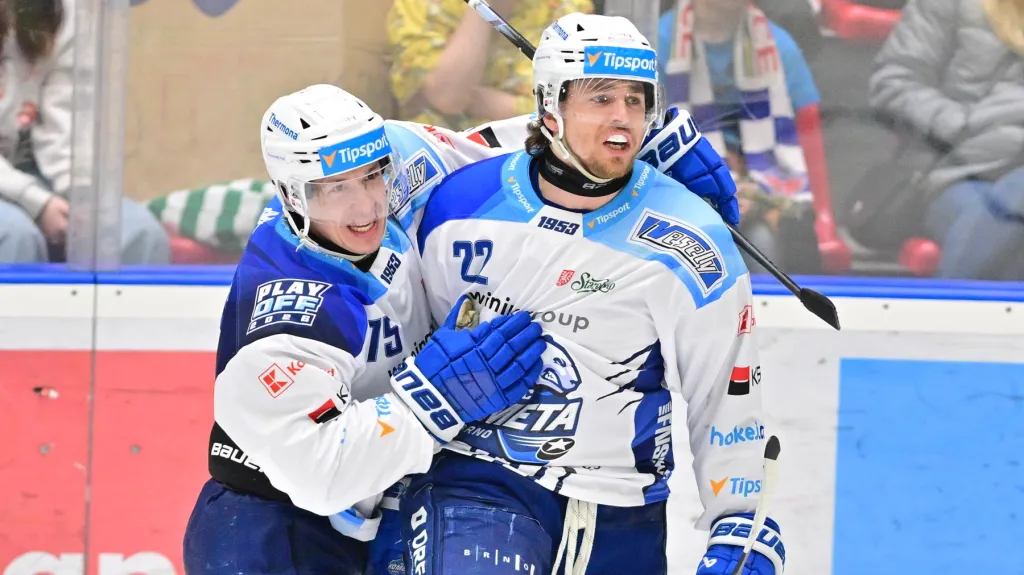 Kristián Pospíšil se raduje z branky