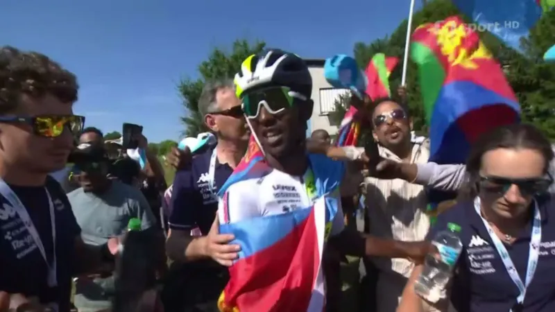 Závěr 2. etapy Tour de Suisse