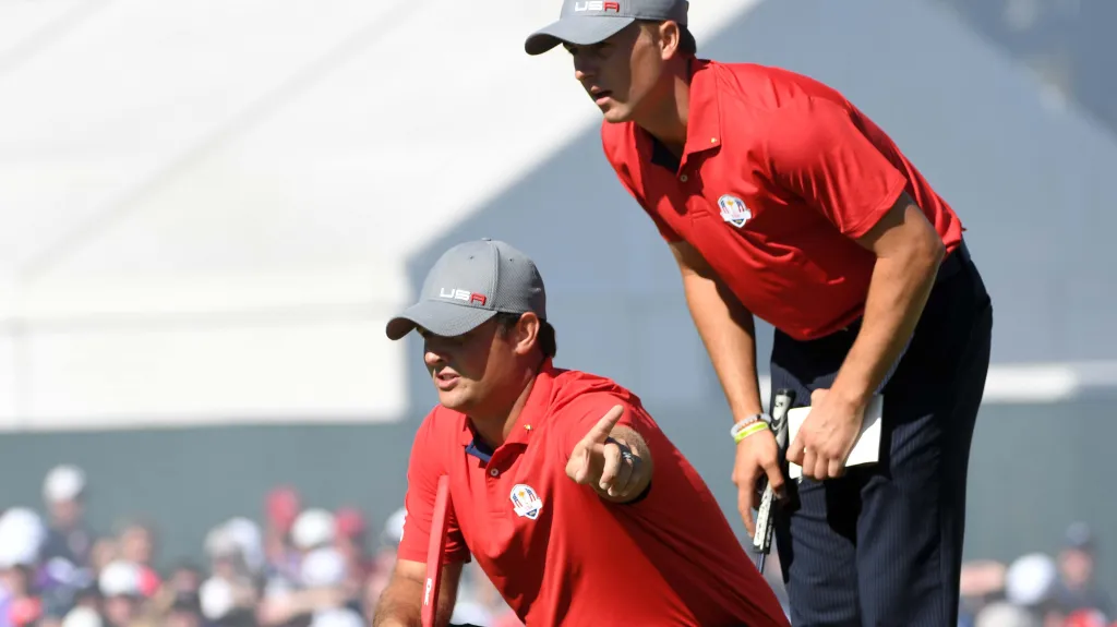 Patrick Reed s Jordanem Spiethem