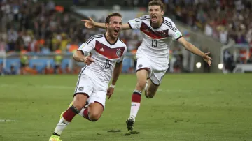 Mario Götze vstřelil rozhodující branku ve finále MS