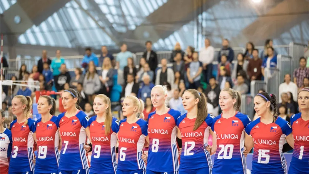 České volejbalistky