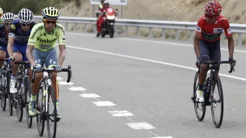 Vítězové patnácté etapy – Alberto Contador a Nairo Quintana