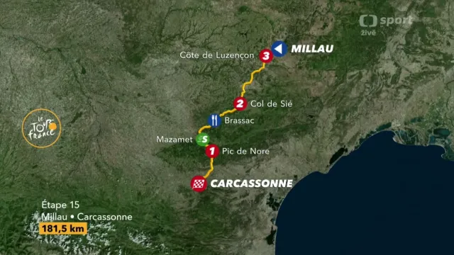 Představení 15. etapy Tour de France 2018