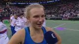 Siniaková: Pro mě to byl neuvěřitelný zápas, hrozně nahoru dolů a nervy