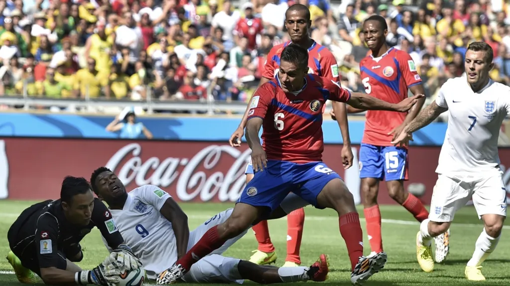 Utkání Kostarika – Anglie