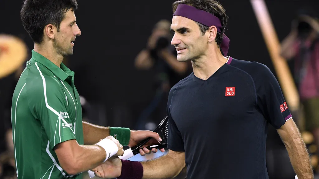 Novak Djokovič a Roger Federer v semifinále Australian Open