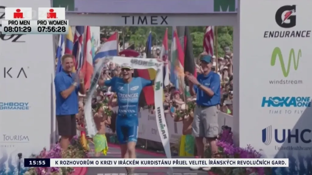 Havajského Ironmana vyhrál v rekordním čase Němec Lange