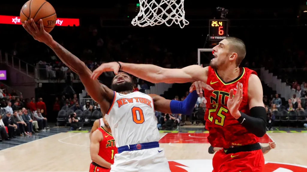 Utkání NY Knicks - Atlanta