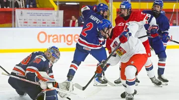 Záznam utkání Česko „18“ – USA „18“