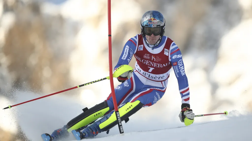 Francouzský slalomář Clément Noël