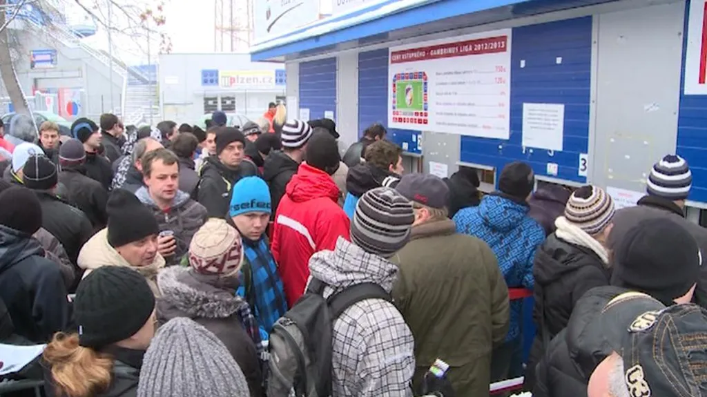 Zájem fanoušků o vstupenky na utkání Plzeň - Neapol