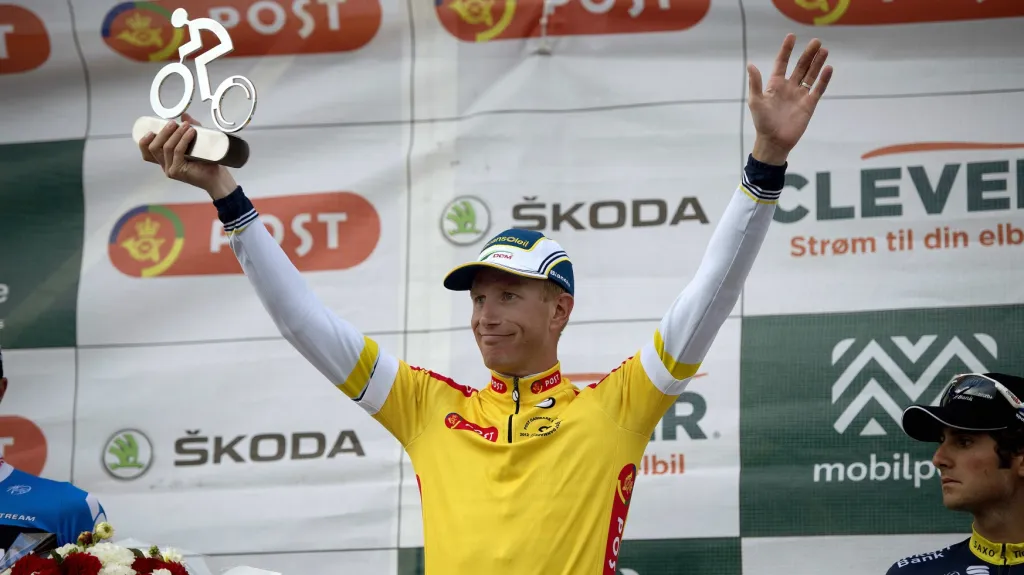 Lieuwe Westra se raduje z vítězství