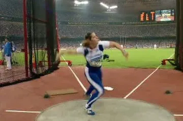 Diskařka Věra Cechlová