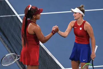Markéta Vondroušová po vítězném duelu s Naomi Ósakaovou
