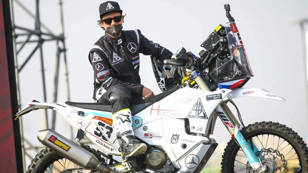 Libor Podmol na Rallye Dakar