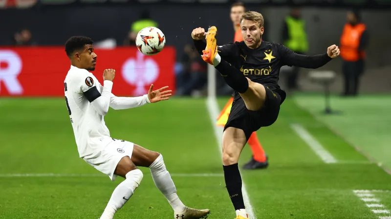 Utkání Frankfurt – Slavia