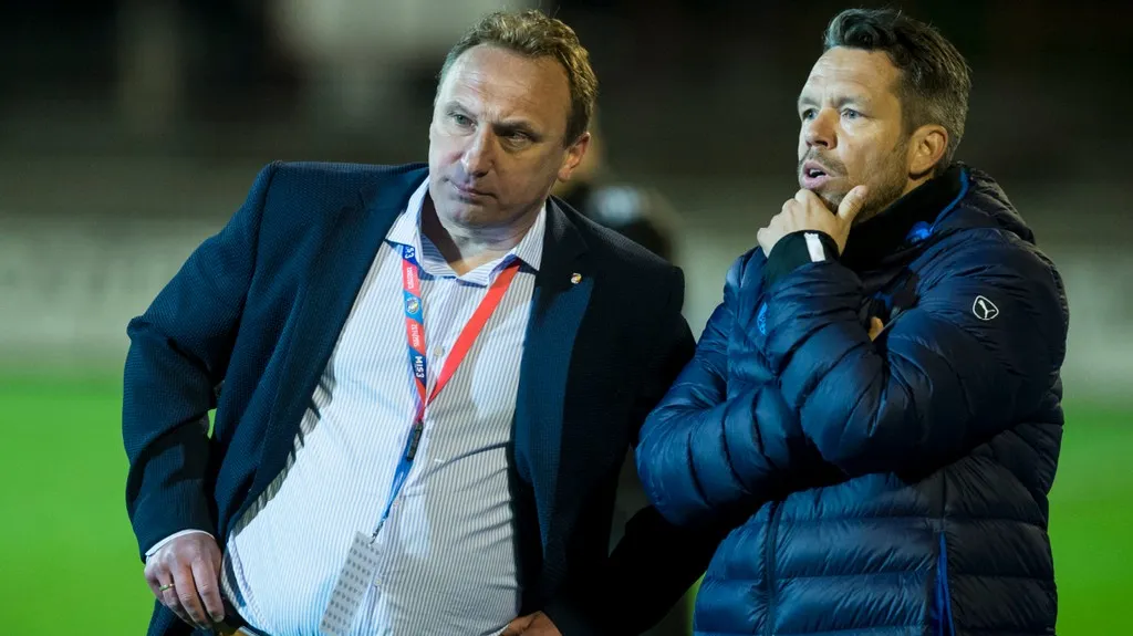 Trenéři Zdeněk Bečka a Pavel Horváth