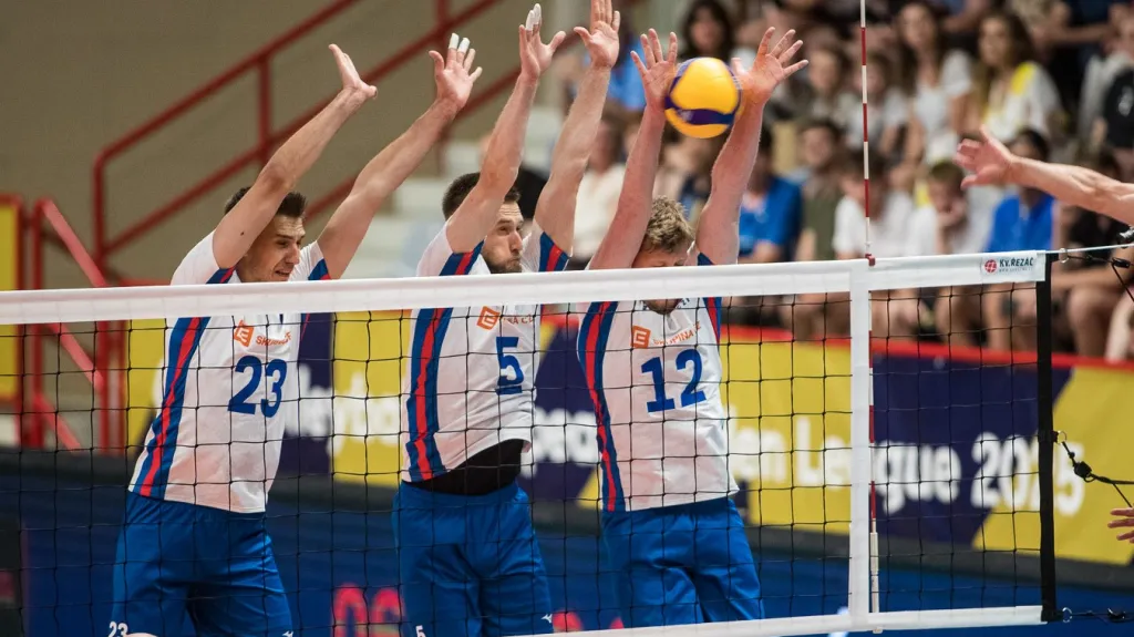 Čeští volejbalisté
