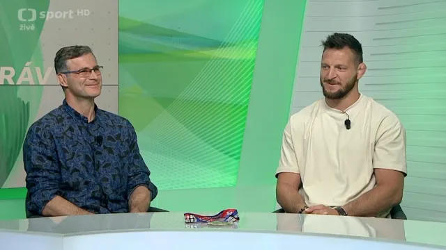 Hosté SZ: Lukáš Krpálek a Petr Lacina