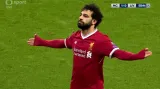 Gól v utkání Manchester City - Liverpool: Salah - 1:1 (2. min.)