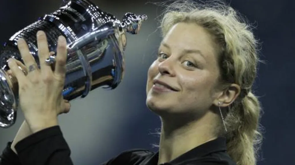 Kim Clijstersová slaví obhajobu titulu na US Open