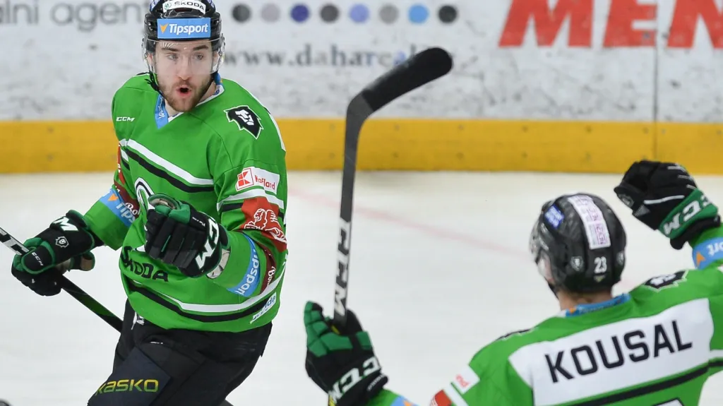 Ondřej Najman se raduje z branky