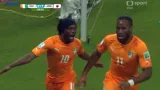 Gól v utkání Pobřeží slonoviny - Japonsko: Gervinho - 2:1 (66. min.)