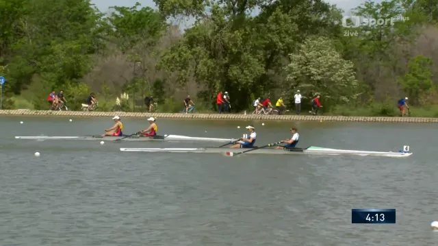 Finále A s Flamíkovou a Šantrůčkovou