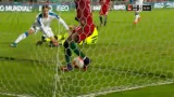 Gól v utkání Portugalsko 21 - Česko 21: Mané - 2:0 (31. min.)