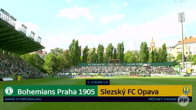 Sestřih a ohlasy utkání Bohemians - Opava