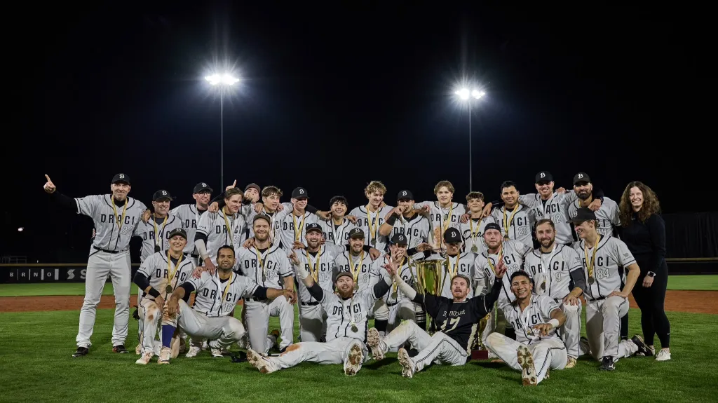 Draci Brno slaví extraligový titul