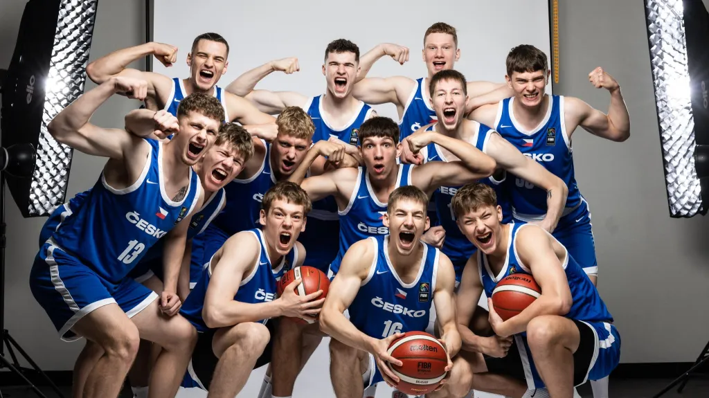 Čeští basketbalisté do 20 let