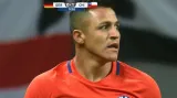 Gól v utkání Německo - Chile: Sánchez - 0:1 (6. min.)
