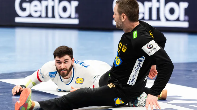 Dramatický závěr utkání Francie – Švédsko