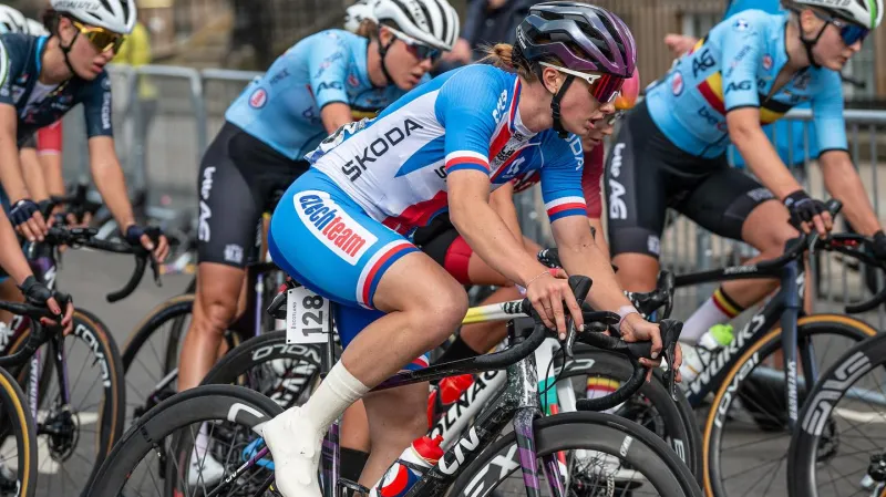 Tereza Neumanová na mistrovství světa v Glasgow