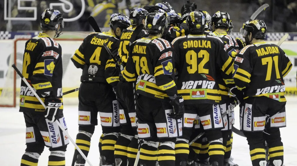 Radost hráčů Litvínova