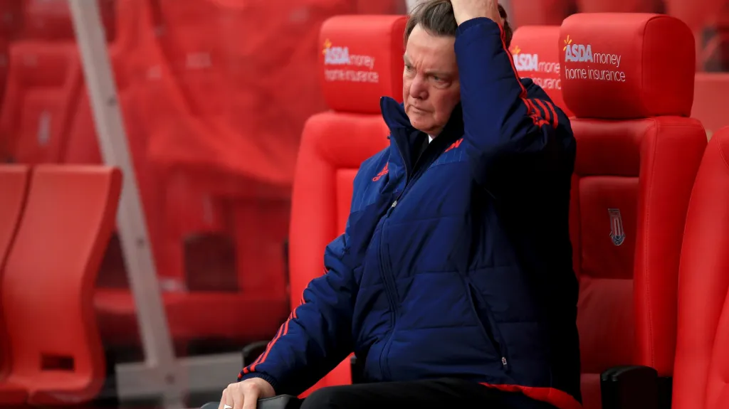 Zklamaný Louis van Gaal